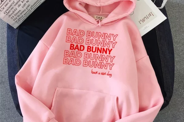 Bad Bunny Merch Streetwear That Blends Music, Fashion, and Identity Bad Bunny Have A Nice Day Hoodies