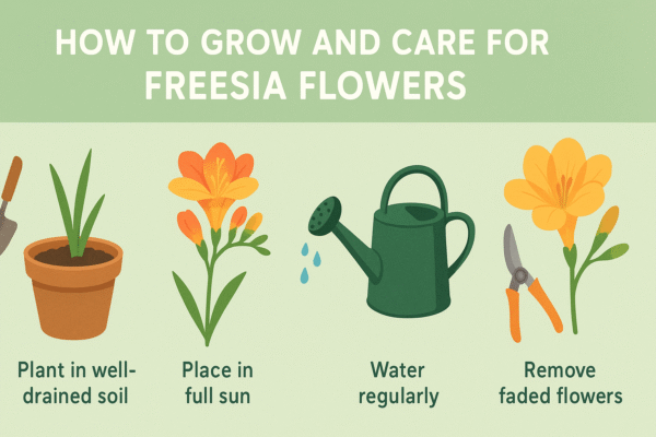 Sweet, Fruity, And Elegant – How To Grow And Care for Freesia Flowers? Freesia Flowers