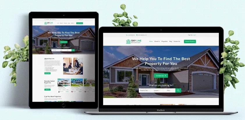 Leading Real Estate Website Design Company in Dubai